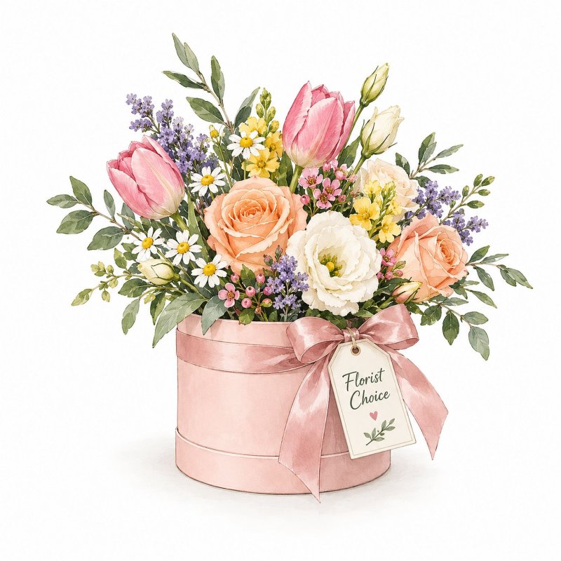 Květinový box podle floristy - Standardní